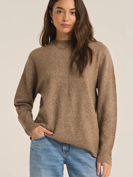 Sweaters - NWT (size M)  Z Supply Gia Crew Neck Sweater Chai